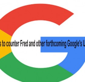 5 Tips to counter Fred and other forthcoming Google's Update